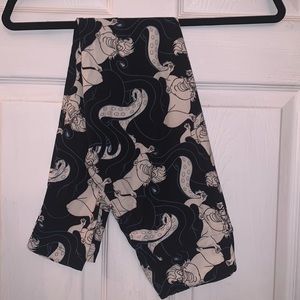LuLaRoe Disney Little Mermaid Ursula OS Leggings